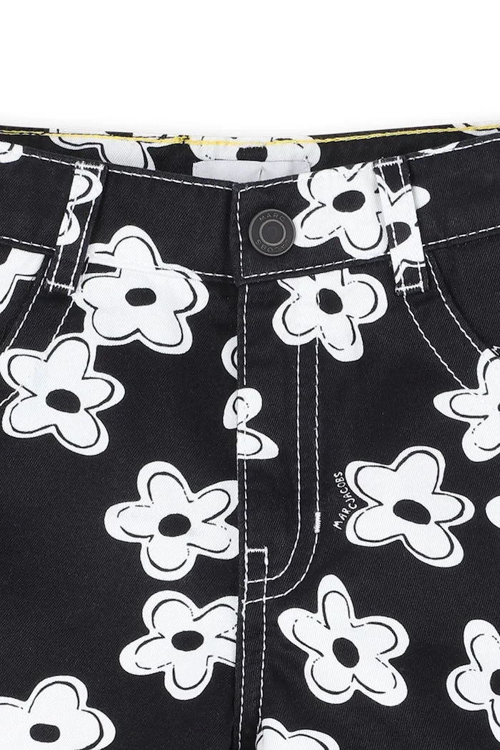 Dziewczynka Marc Jacobs szorty jeansowe dziecięce W60733.114.150 czarny