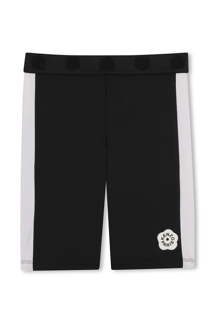 Detské krátke nohavice Kenzo Kids K61640.156 čierna SS26