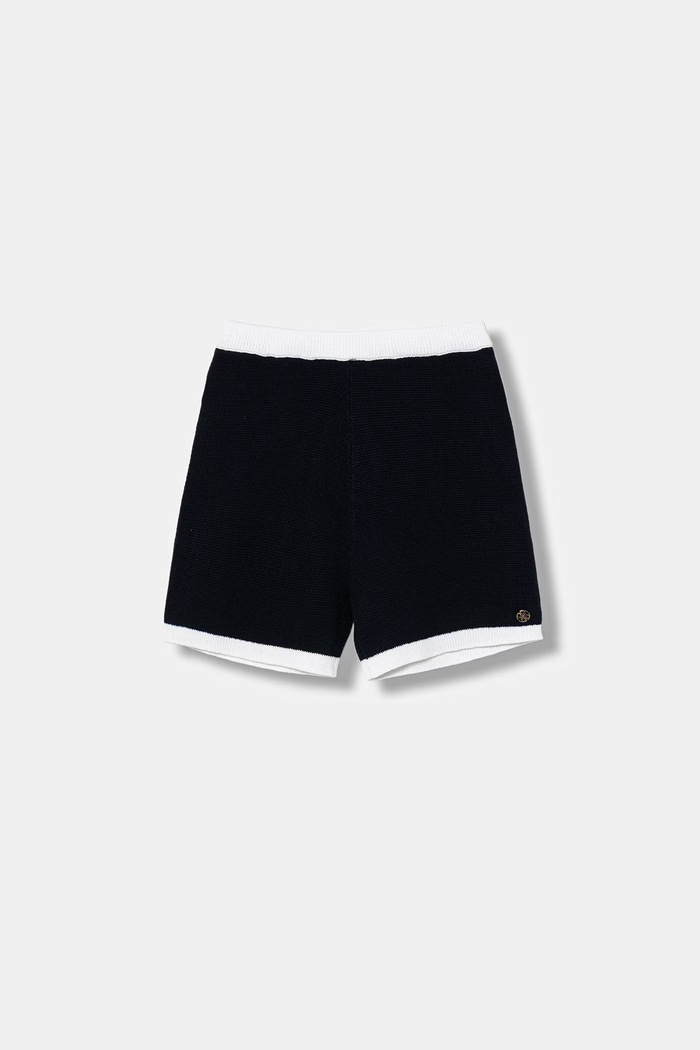 Guess szorty bawełniane dziecięce bawełna granatowy J6GD07.Z5511.PPY2.M
