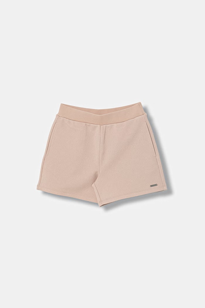 Guess pantaloni scurți de trening pentru copii bej J6GD18.KF520.PPY2.M