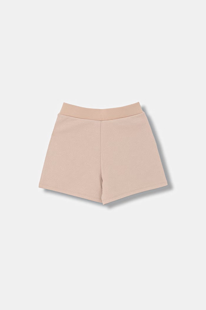 Guess pantaloni scurți de trening pentru copii J6GD18.KF520.PPY2.M bej SS26