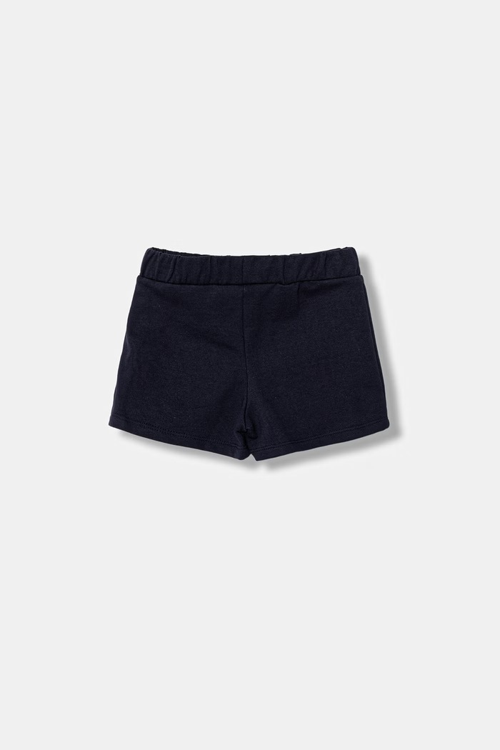 Detské bavlnené šortky Guess K6GD03.KA6R4.PPY2.M tmavomodrá SS26