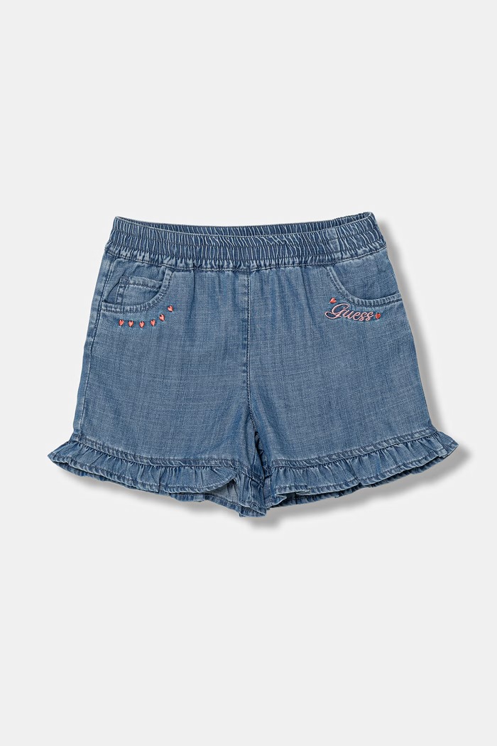 Guess šortky detské rifľové modrá K6GD06.D3X30.PPY2.M