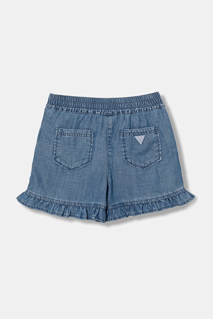 Guess šortky detské rifľové K6GD06.D3X30.PPY2.M modrá SS26