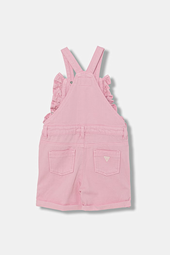 Guess salopetă de blugi pentru copii K6GK13.WR510.PPY2.M roz SS26