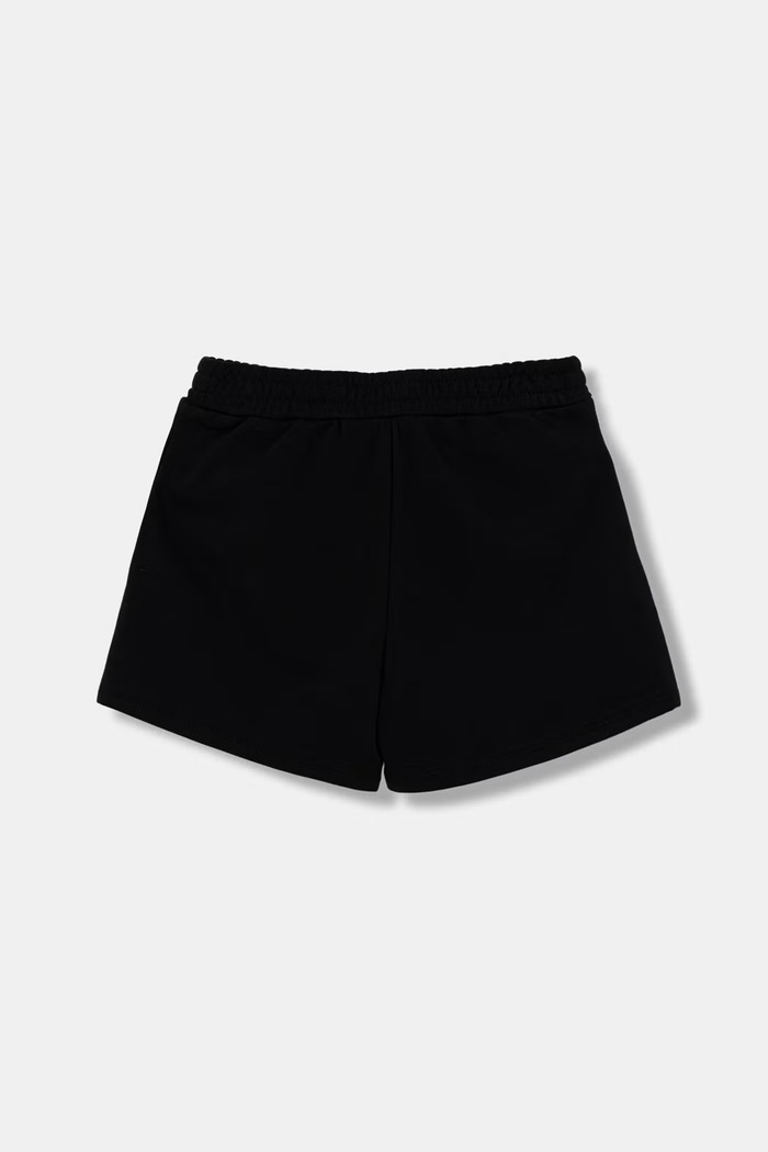 Guess pantaloni scurți de trening pentru copii, cu bumbac J6GD36.KF712.PPY2.M negru SS26