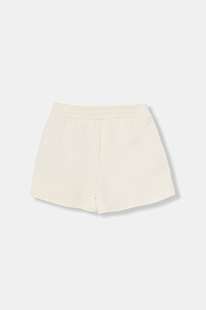 Guess szorty dresowe dziecięce z wiskozą J6GD38.KF972.PPY2.M beżowy SS26