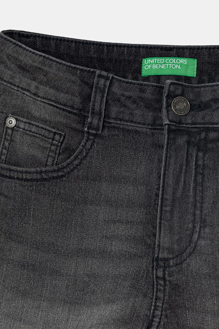 Dziewczynka United Colors of Benetton szorty dziecięce 4PORC903M.G.Riproposto szary