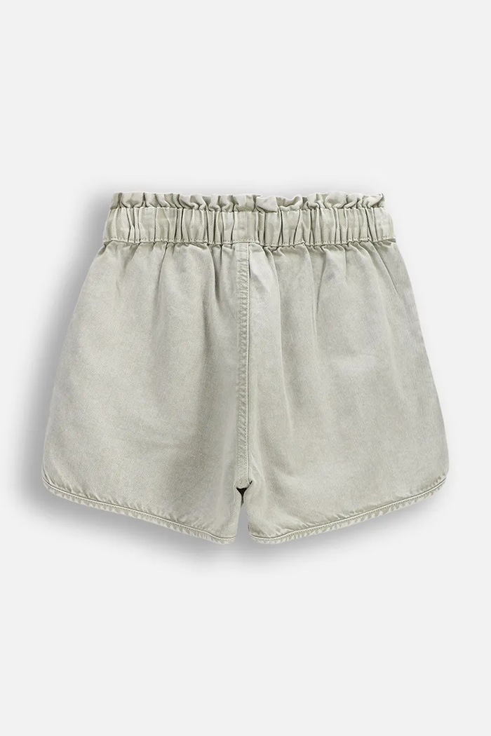 Coccodrillo pantaloni scurți pentru copii, din denim WC6123202CJG albastru SS26