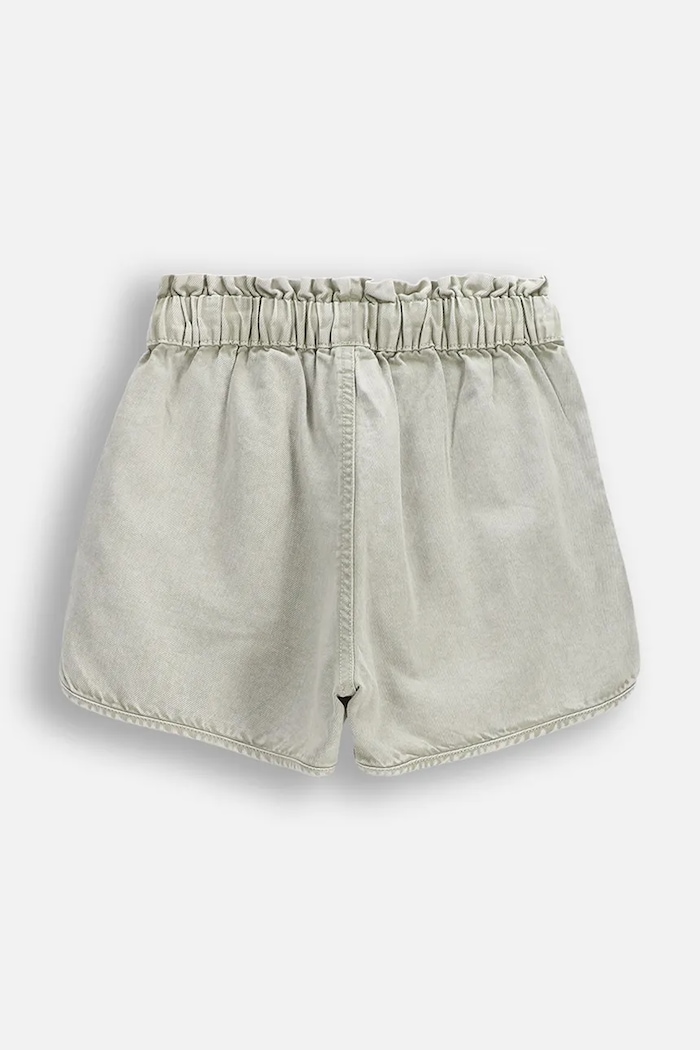 Coccodrillo pantaloni scurți pentru copii, din denim WC6123202CJG albastru SS26