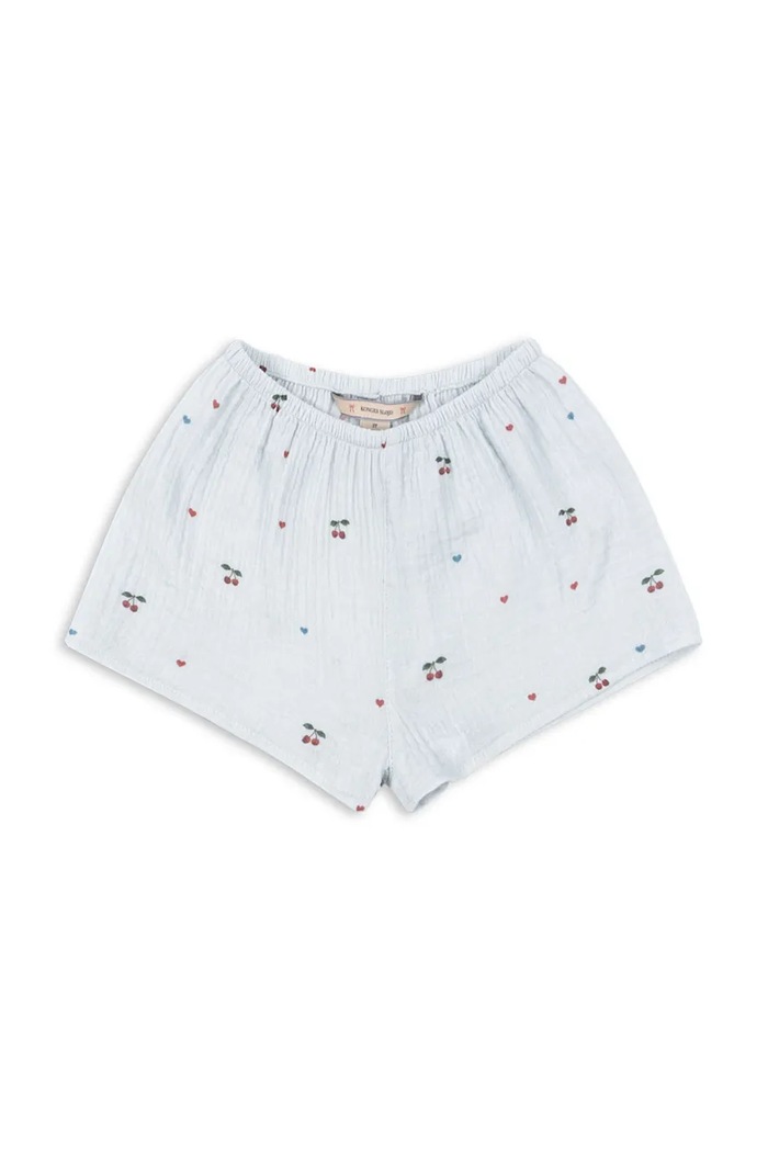 Konges Sløjd šortky detské bavlnené COCO MINI SHORTS GOTS modrá KS105323.PPY2