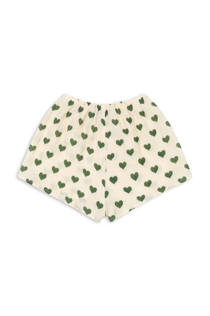 Konges Sløjd pantaloni scurți pentru copii, din bumbac COCO MINI SHORTS GOTS KS105323.PPY2 bej SS26
