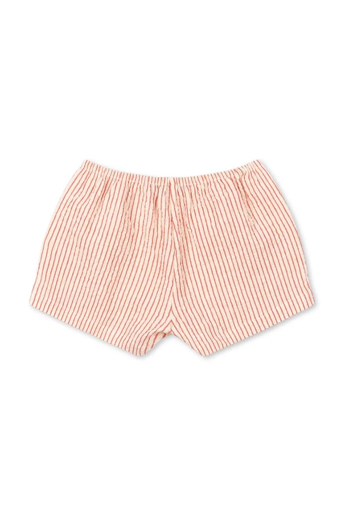 Konges Sløjd šortky detské bavlnené ELLIE FRILL SHORTS GOTS KS105346.PPY2 ružová SS26