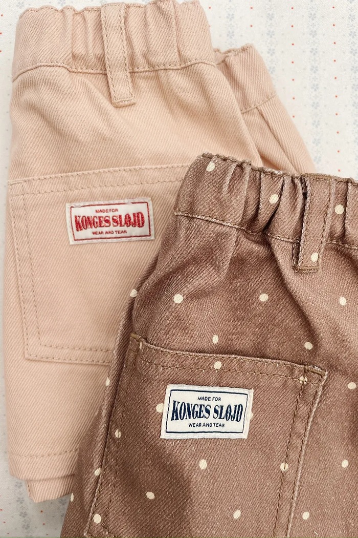Konges Sløjd pantaloni scurți pentru copii, din bumbac MAGOT SHORTS GOTS KS105463.PPY2