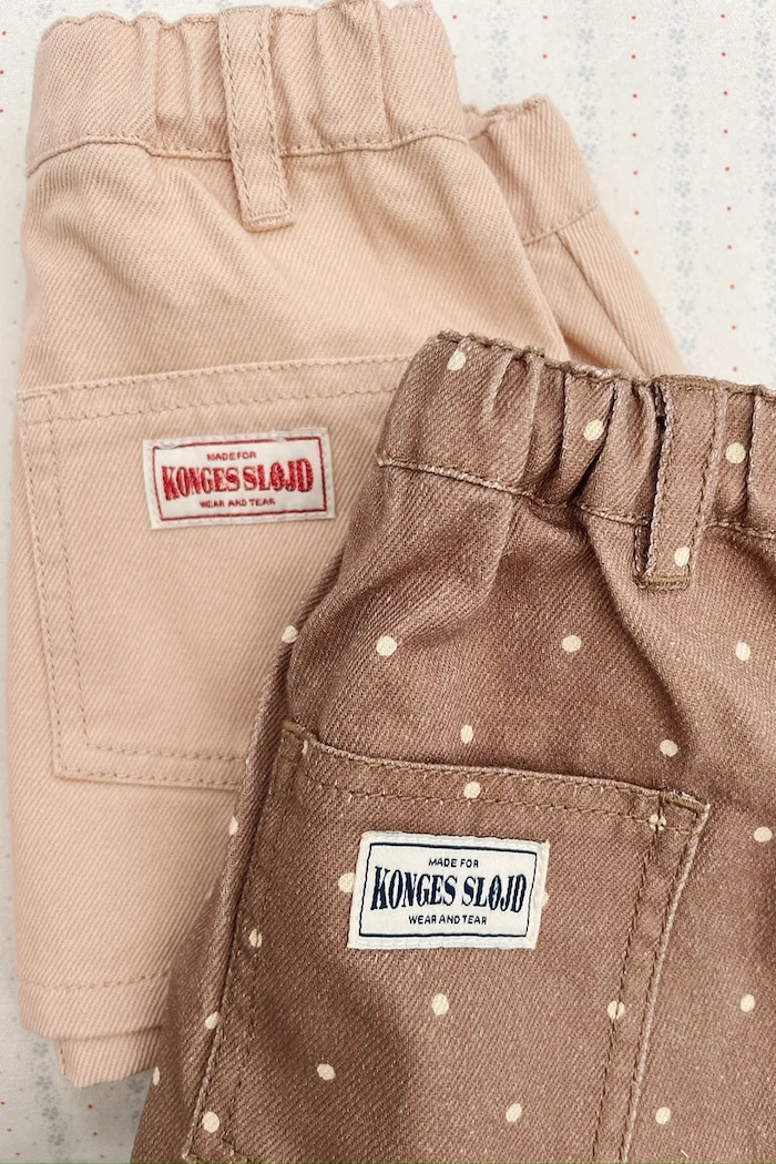 Konges Sløjd pantaloni scurți pentru copii, din bumbac MAGOT SHORTS GOTS KS105463.PPY2