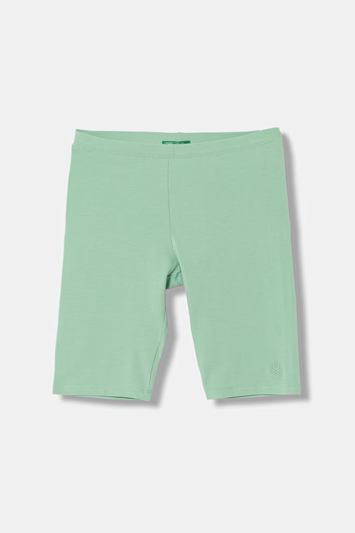 United Colors of Benetton kolarki dziecięce bawełniane z elastanem zielony 3MT1C901D.G.season.PPY2