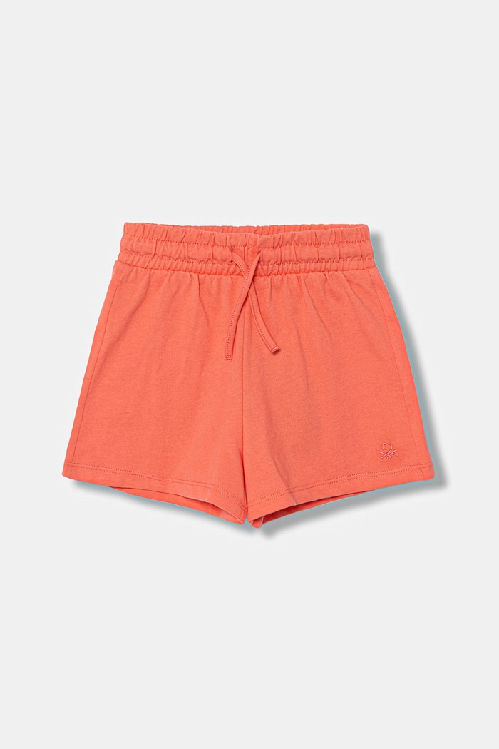 United Colors of Benetton teplákové šortky detské bavlnené oranžová 3BL0G901T.P.season.PPY2