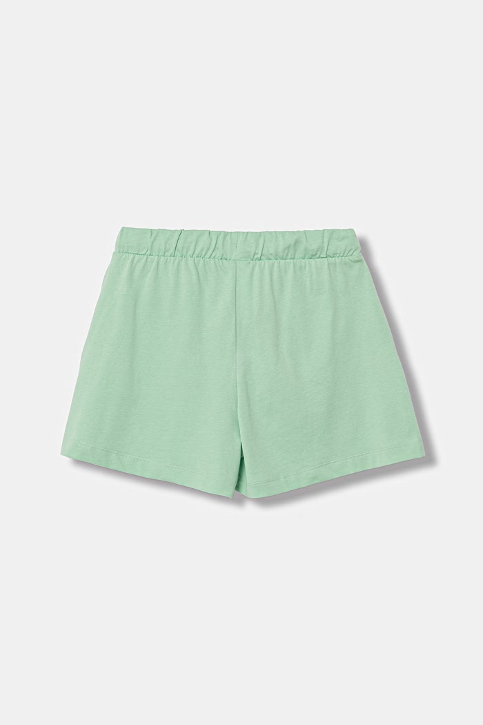 United Colors of Benetton teplákové šortky detské bavlnené 3BL0C903I.G.season.PPY2 zelená SS26