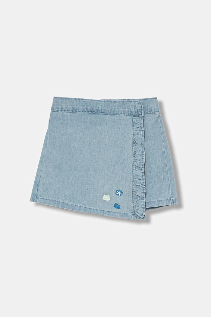 United Colors of Benetton spódnicospodnie dziecięce jeansowe niebieski 4DHJG903O.P.seasonal