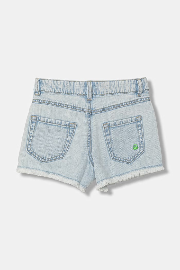 United Colors of Benetton šortky detské rifľové 4UTPC9055.G.seasonal modrá SS26