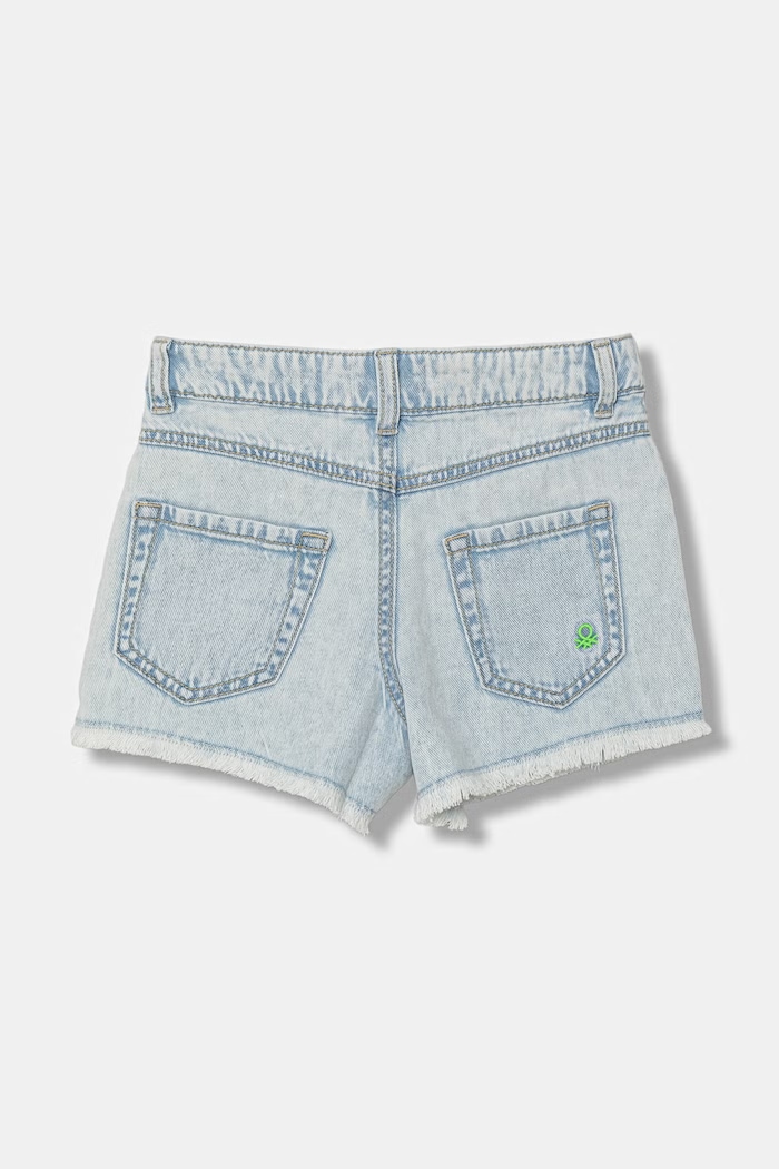 United Colors of Benetton šortky detské rifľové 4UTPC9055.G.seasonal modrá SS26