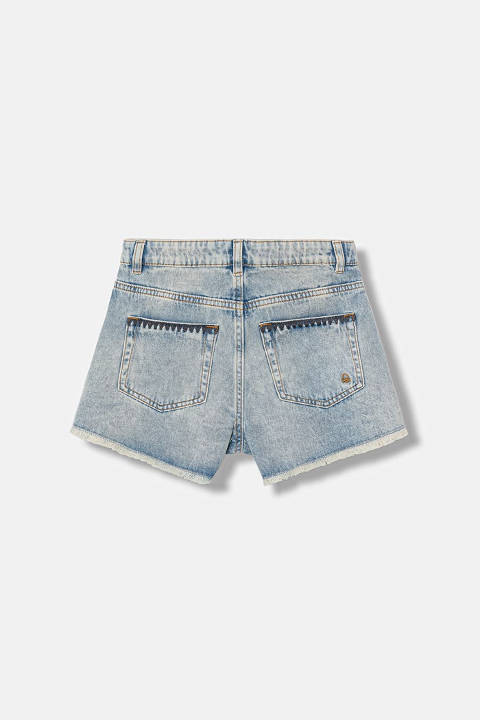United Colors of Benetton pantaloni scurți pentru copii, din denim 4KEHC904O.G.seasonal albastru SS26