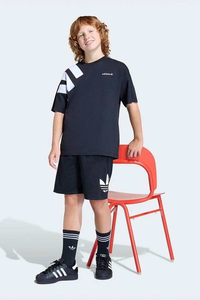 adidas Originals šortky detské čierna KC8568