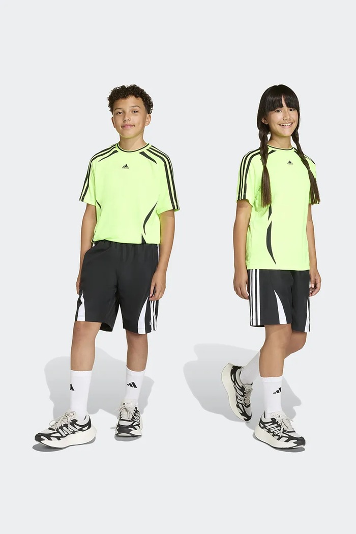 Detské krátke nohavice adidas Originals látka čierna KC9564