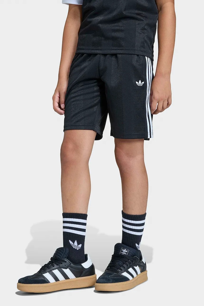 Παιδικό σορτς adidas Originals στάμπα μαύρο KE2848
