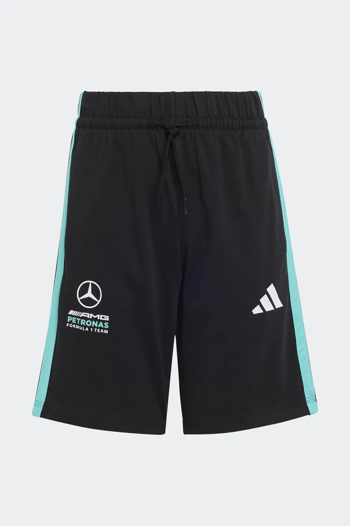 Detské bavlnené šortky adidas Performance MERCEDES bavlna čierna KE5920