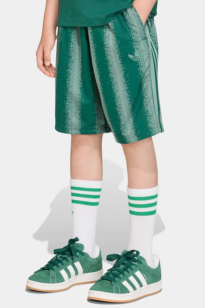 Detské krátke nohavice adidas Originals KE2758 zelená