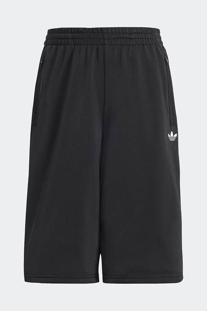 adidas Originals pantaloni scurți din bumbac pentru copii KC8590 negru SS26