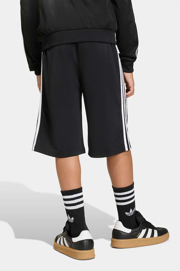 Băieți adidas Originals pantaloni scurți din bumbac pentru copii KC8590 negru