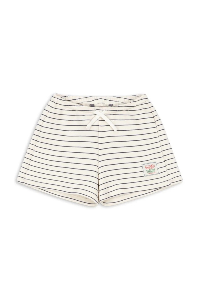 Konges Sløjd szorty dziecięce LOU SWEAT SHORTS OCS KS104944.PPY2 beżowy SS26