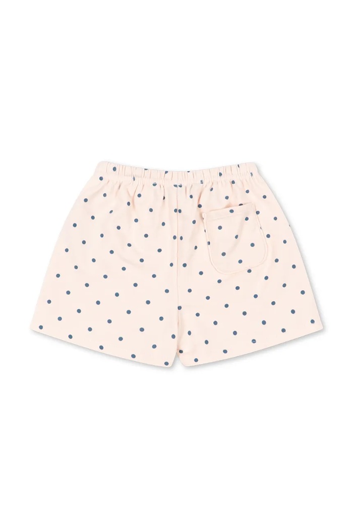 Chłopiec Konges Sløjd szorty bawełniane dziecięce SPOTTY SWEAT SHORTS GOTS KS105091.PPY2 beżowy