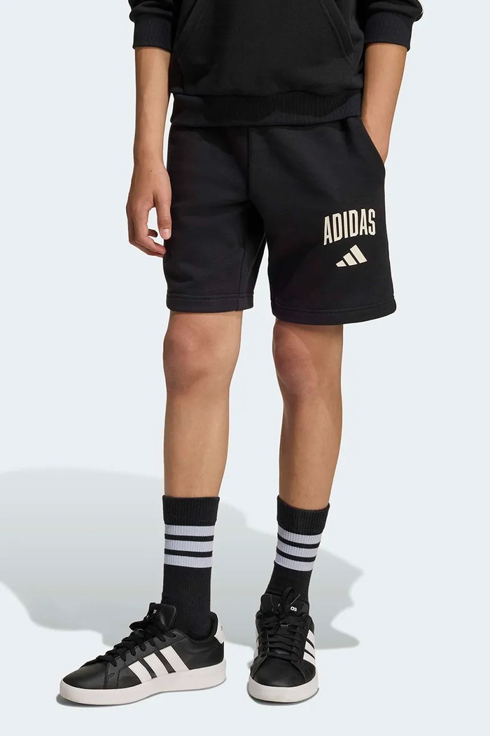Detské krátke nohavice adidas čierna KS5522