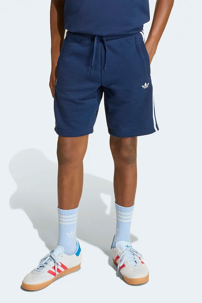 adidas Originals šortky detské s bavlnou čierna KE2832