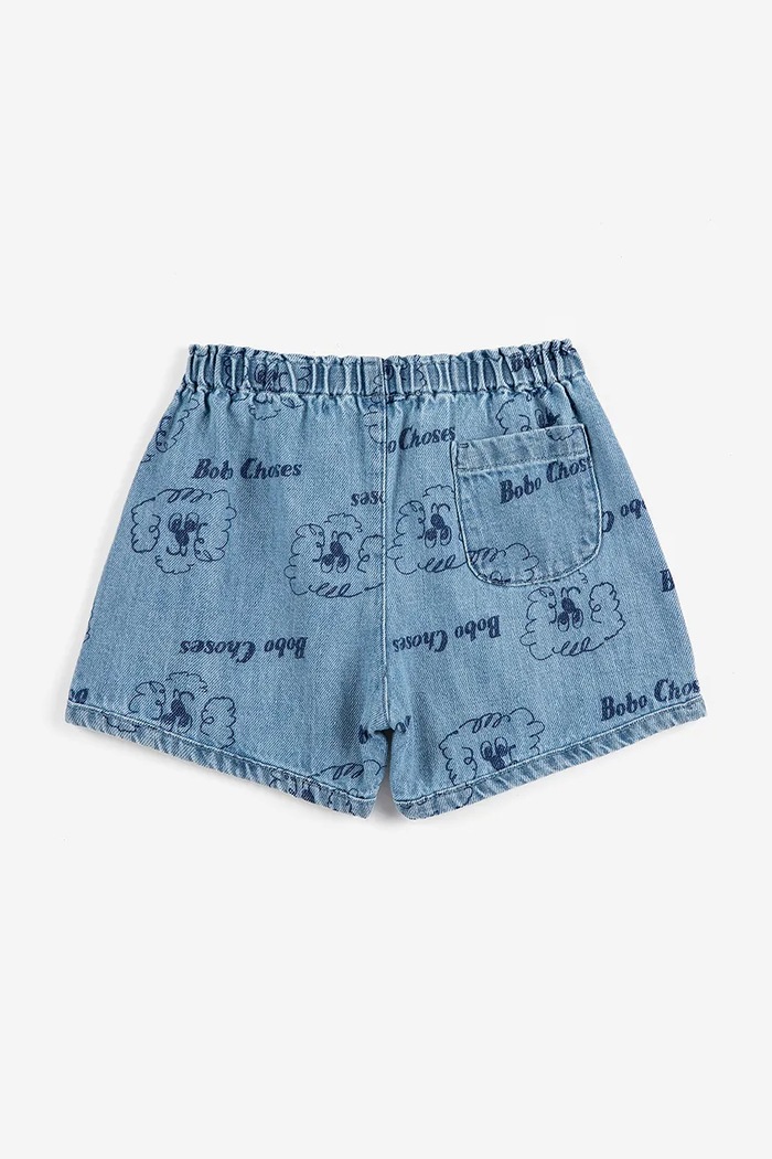 Detské džínsové šortky Bobo Choses Pickles The Dog 126AB057 modrá SS26