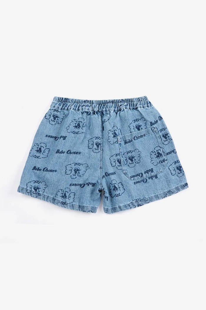 Detské džínsové šortky Bobo Choses Pickles The Dog 126AC157 modrá SS26