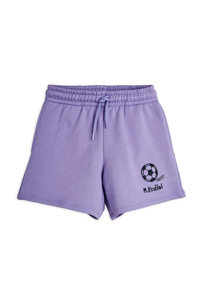Mini Rodini Pantaloni scurți copii bumbac Football violet 26230130