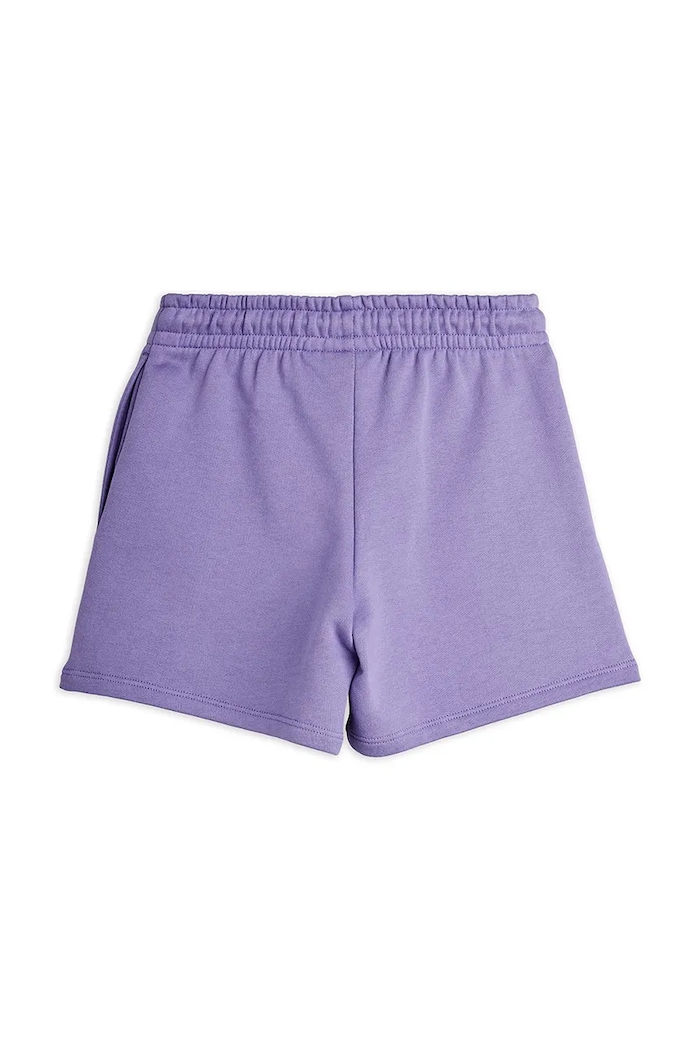 Mini Rodini Pantaloni scurți copii bumbac Football 26230130 violet SS26