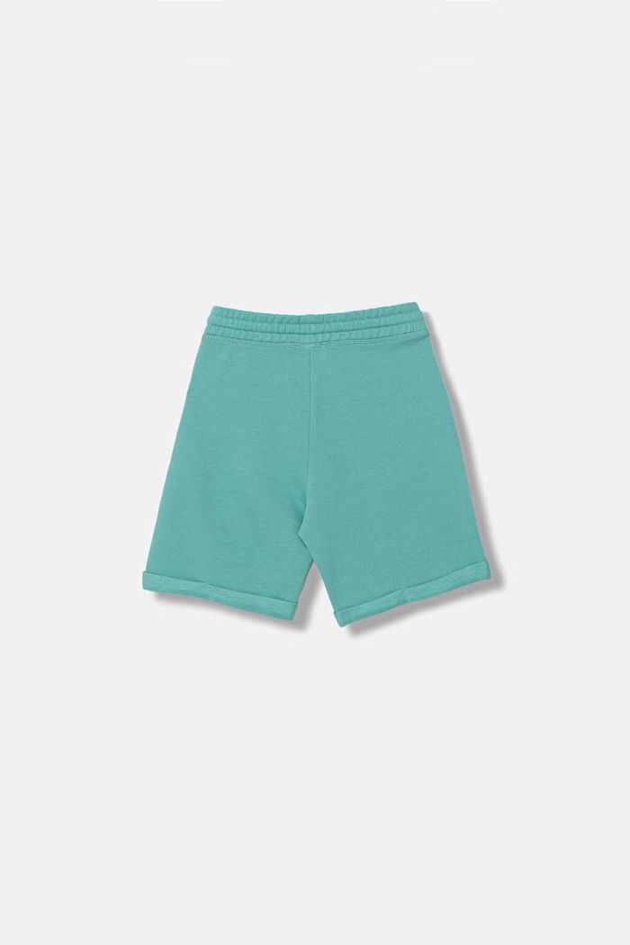United Colors of Benetton szorty dziecięce bawełniane 3J68C901G.G.Stagionale turkusowy SS26