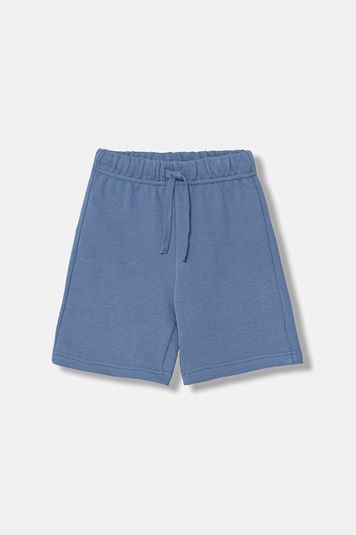 United Colors of Benetton szorty dziecięce bawełniane niebieski 3J70G900P.P.Stagionale