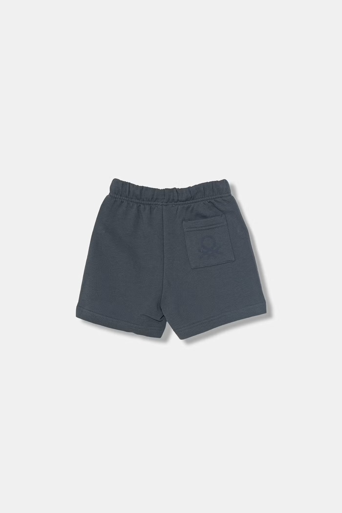 United Colors of Benetton szorty dziecięce bawełniane 3J70G900P.P.Stagionale niebieski SS26