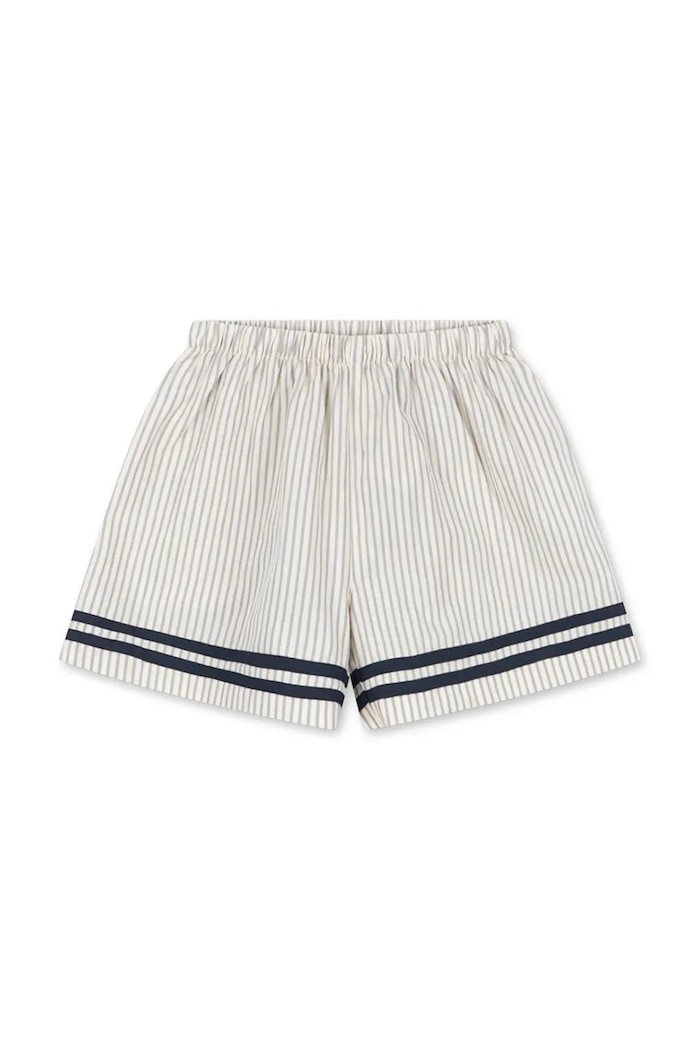 Konges Sløjd szorty dziecięce bawełniane ALLIE SAILOR SHORTS GOTS biały KS105256.PPY2
