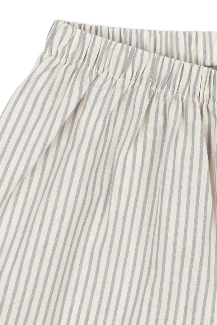 Chłopiec Konges Sløjd szorty dziecięce bawełniane ALLIE SAILOR SHORTS GOTS KS105256.PPY2 biały