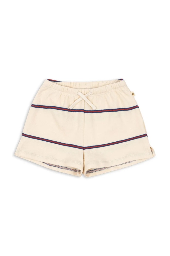 Konges Sløjd šortky detské s bavlnou TRIO SHORTS GOTS KS105558.PPY2 béžová SS26