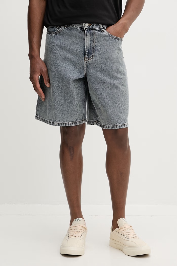 Les Deux pantaloni scurți pentru bărbați, din denim Ryder albastru 1001445