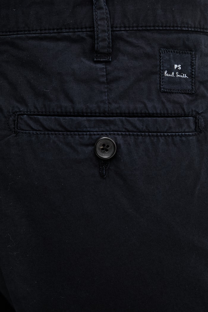 PS Paul Smith pantaloni scurți pentru bărbați din bumbac bleumarin M2R.035R.V21477