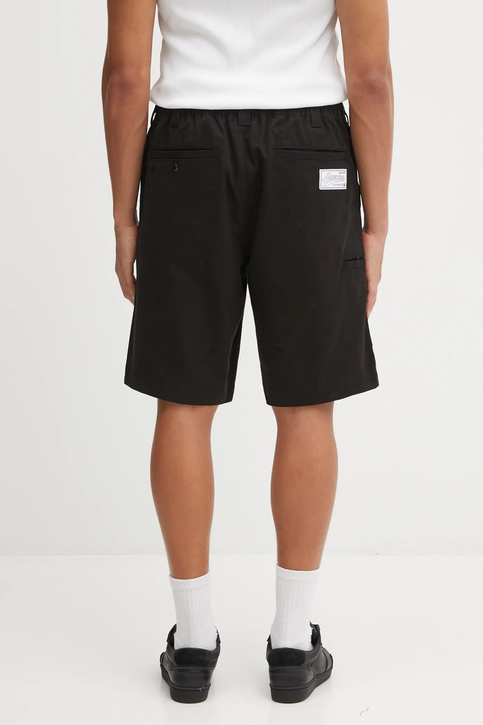 Одежда Хлопковые шорты AAPE Main AAPSPMB691XXO чёрный